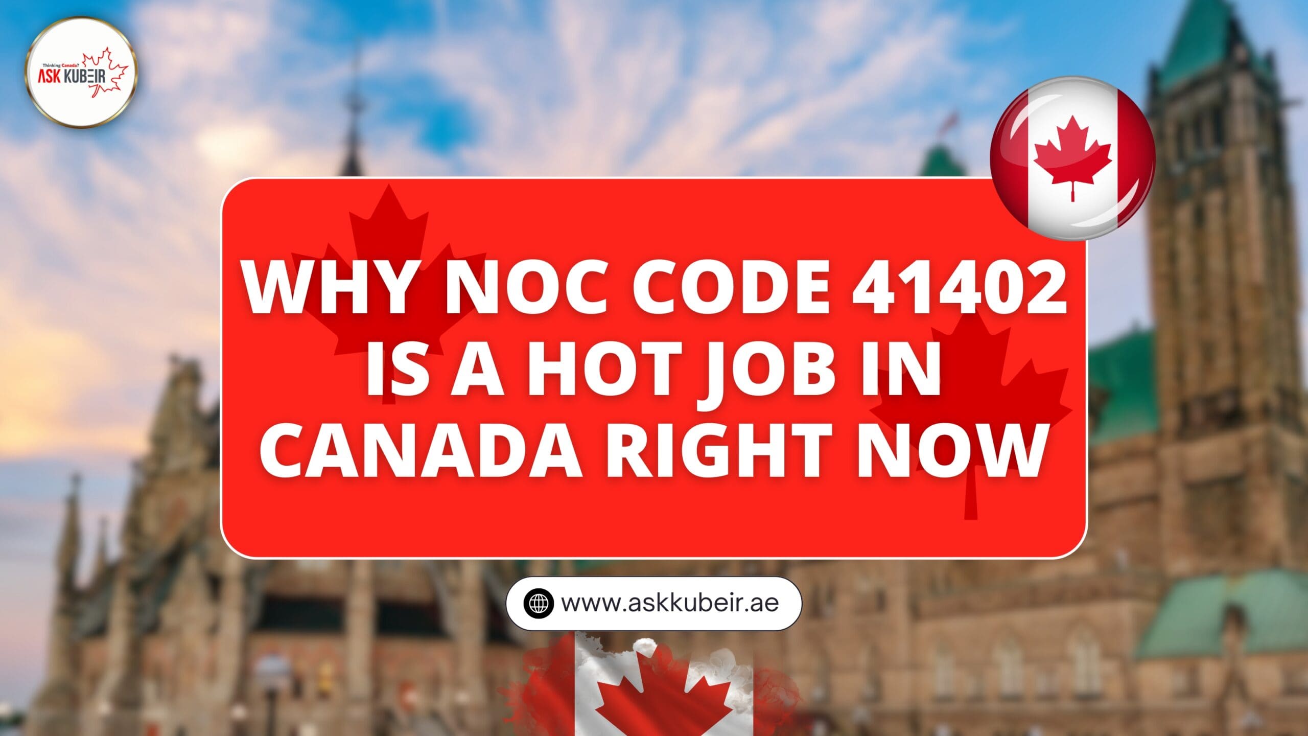 Why NOC Code 41402 is a Hot Job in Canada Right Now