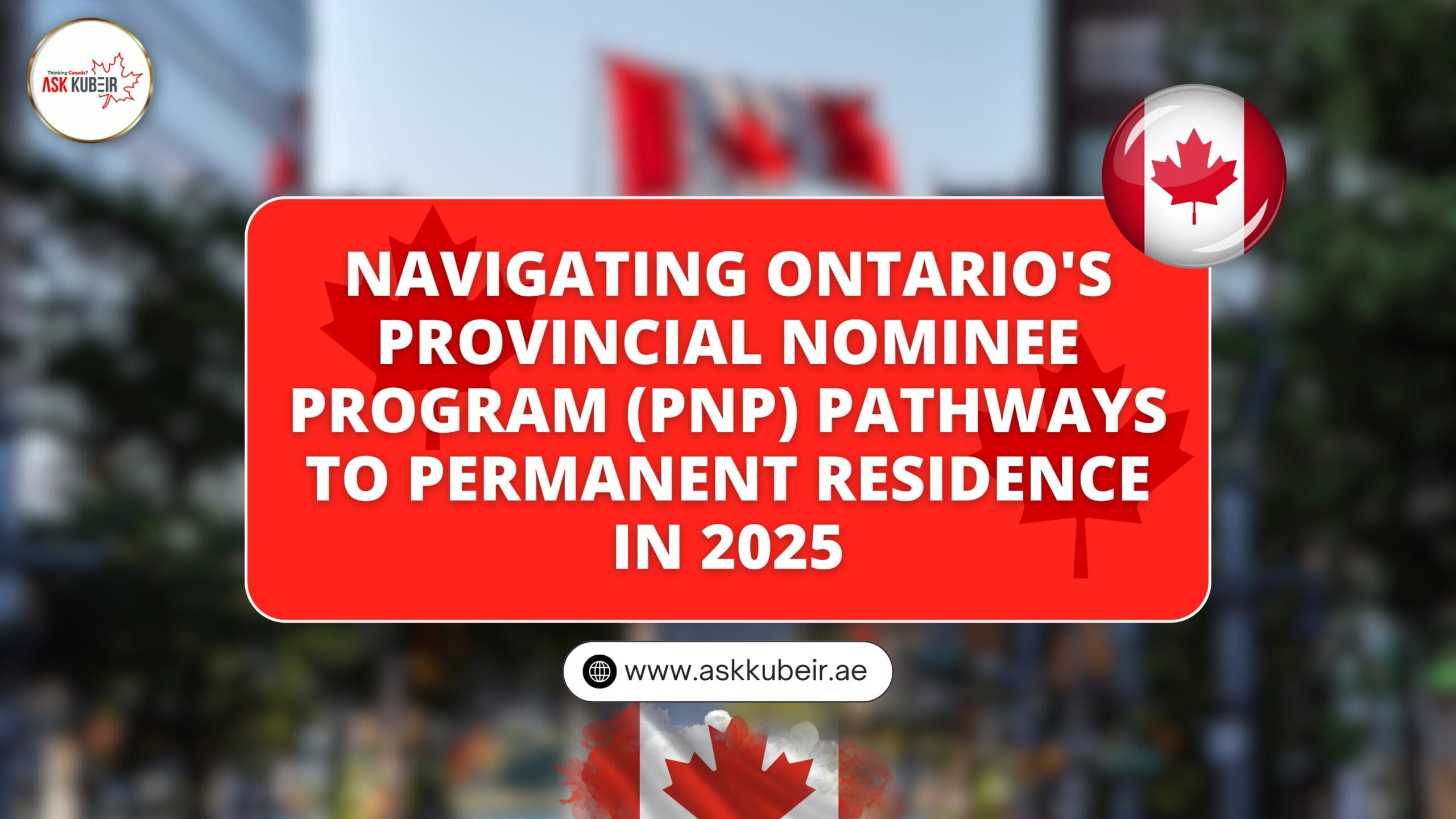Navigating Ontario’s Provincial Nominee Program (PNP) Pathways to Permanent Residence in 2025