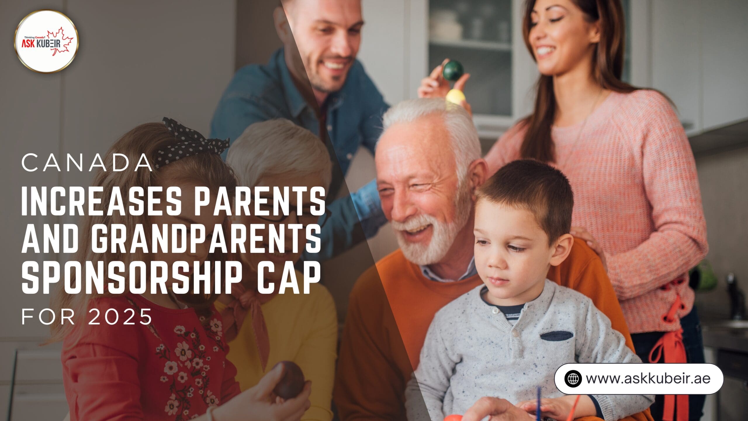 Canada Increases Parents and Grandparents Sponsorship Cap for 2025