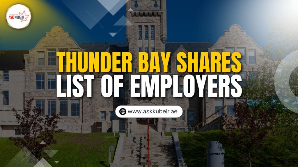 Thunder Bay Shares List of Employers Who Can Help You Get Permanent Residency
